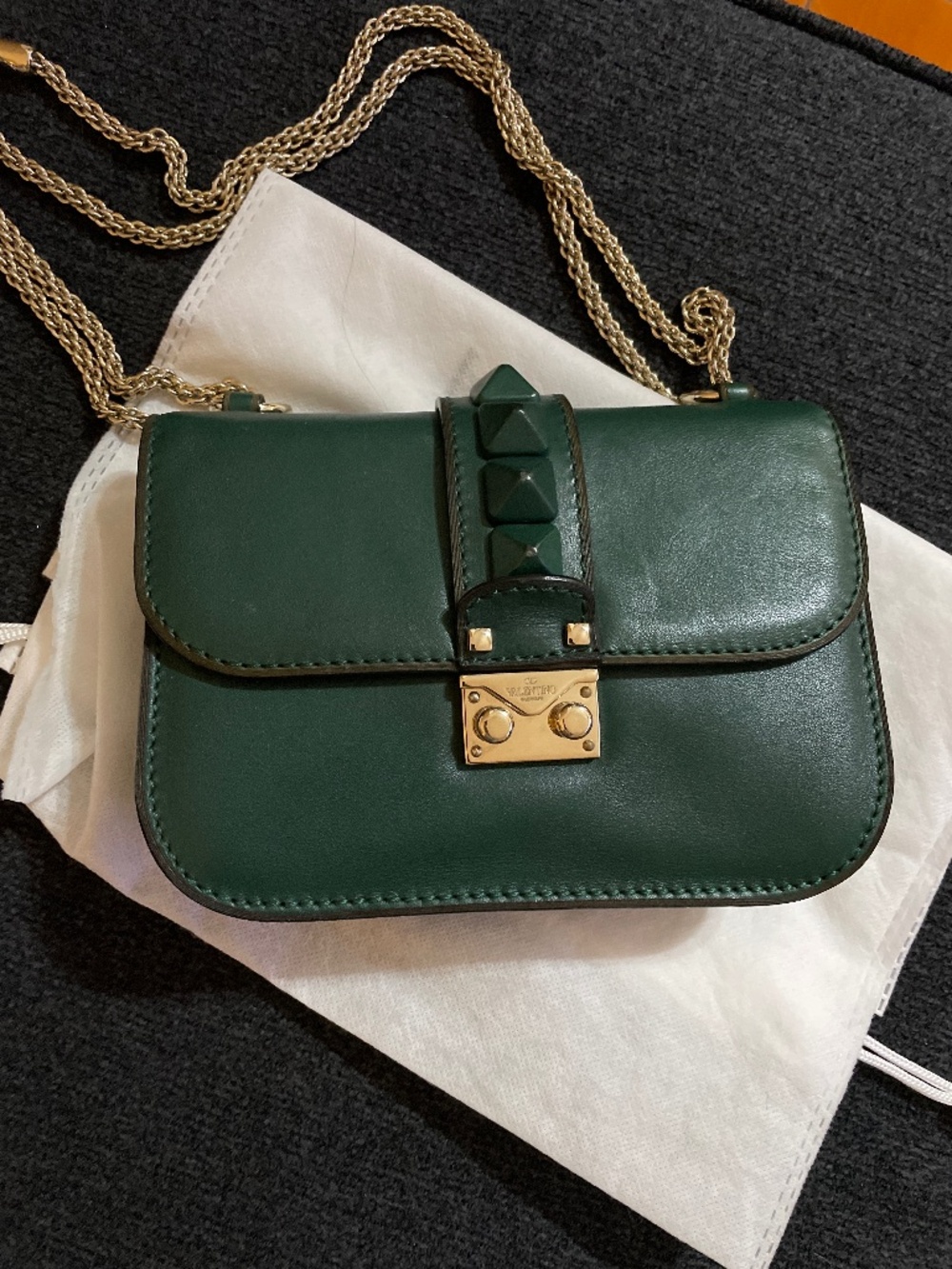 Valentino Garavani Olive Green Crossbody bag